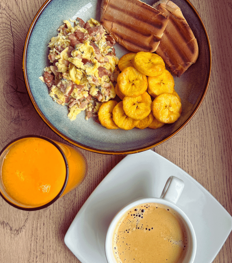 desayuno de Villa rica Starcafe